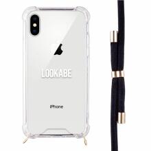 Lookabe Necklace iPhone Xs Max gold black loo005