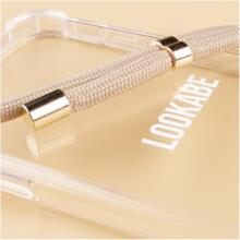 Lookabe Necklace iPhone 7/8+ gold nude loo007