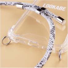 Lookabe Necklace Snake Edition iPhone Xr silver snake loo019