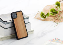 MAN&WOOD SmartPhone case iPhone 11 Pro Max cappuccino black