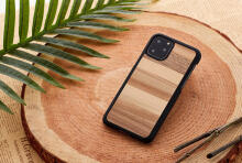 MAN&WOOD SmartPhone case iPhone 11 Pro Max sabbia black