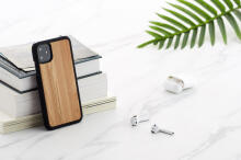 MAN&WOOD SmartPhone case iPhone 11 cappuccino black