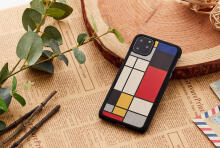 MAN&WOOD SmartPhone case iPhone 11 Pro mondrian wood black