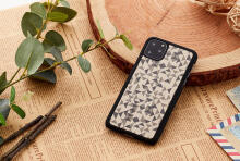 MAN&WOOD SmartPhone case iPhone 11 Pro mono triangle black