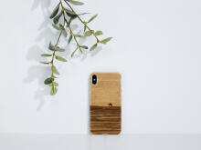 MAN&WOOD SmartPhone case iPhone XS Max terra white