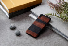 MAN&WOOD SmartPhone case iPhone XS Max ebony black