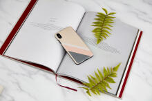 MAN&WOOD SmartPhone case iPhone XS Max pink suit black