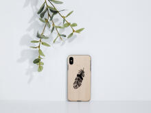 MAN&WOOD SmartPhone case iPhone XS Max indian black