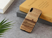 MAN&WOOD SmartPhone case iPhone XR terra black