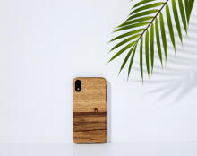 MAN&WOOD SmartPhone case iPhone XR terra black