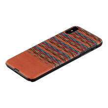 MAN&WOOD SmartPhone case iPhone XS Max browny check black