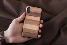 MAN&WOOD SmartPhone case iPhone X/XS sabbia black