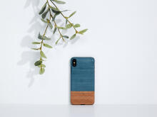 MAN&WOOD SmartPhone case iPhone X/XS denim black