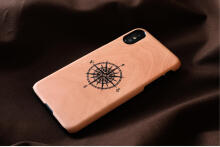 MAN&WOOD SmartPhone case iPhone X/XS compass black