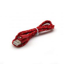 Sbox USB-1031R USB->Micro USB 1M Red