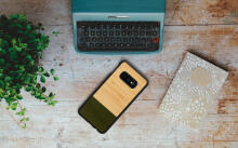 MAN&WOOD SmartPhone case Galaxy S10e bamboo forest black