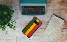 MAN&WOOD SmartPhone case Galaxy S10e reggae black