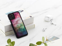 iKins SmartPhone case iPhone 11 Pro water flower black