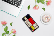 iKins SmartPhone case iPhone XS Max mondrian black