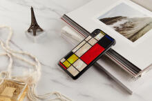 iKins SmartPhone case iPhone XS Max mondrian black