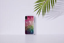 iKins SmartPhone case iPhone XR water flower white