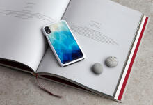 iKins SmartPhone case iPhone XR blue lake white