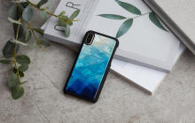 iKins SmartPhone case iPhone XS/S blue lake black