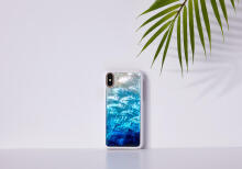 iKins SmartPhone case iPhone XS/S blue lake white