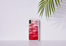 iKins SmartPhone case iPhone XS/S pink lake white