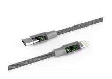 Devia Pheez Series Cable for Lightning (5V 2.4A,1M) grey