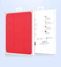 Devia Leather Case with Pencil Slot (2018) iPad Air (2019) & iPad Pro 10.5 Red