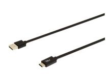 Tellur Data cable, USB to Type-C, 1m black