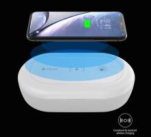 Devia Wireless Charging Disinfection box white