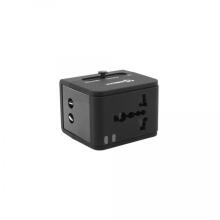 Sbox TA-23 Universal Travel Adapter with Dual USB Charger