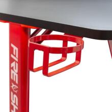 White Shark Gaming Desk Fire Shadow