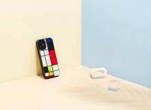 iKins case for Apple iPhone 12 mini mondrian black