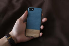 MAN&WOOD case for iPhone 7/8 denim black