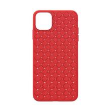 Devia Woven Pattern Design Soft Case iPhone 11 Pro Max red