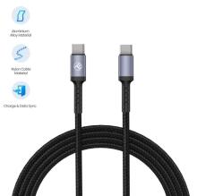 Tellur Type-C To Type-C Cable 3A 60W 1m Black