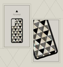 iKins case for Samsung Galaxy S21+ pyramid black