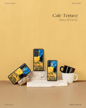 iKins case for Samsung Galaxy S21+ cafe terrace black