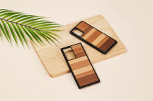 MAN&WOOD case for Galaxy Note 20 sabbia black