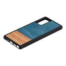 MAN&WOOD case for Galaxy Note 20 denim black