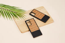 MAN&WOOD case for Galaxy Note 20 herringbone nero black