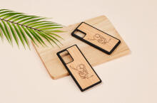 MAN&WOOD case for Galaxy Note 20 Ultra cat with fish