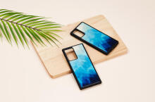 iKins case for Samsung Galaxy Note 20 blue lake black