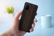 MAN&WOOD case for Galaxy S20+ ebony black