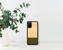 MAN&WOOD case for Galaxy S20+ bamboo forest black