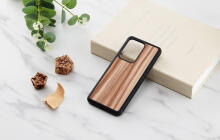 MAN&WOOD case for Galaxy S20 Ultra cappuccino black