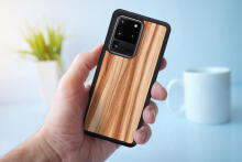 MAN&WOOD case for Galaxy S20 Ultra cappuccino black